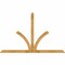 Ekena Millwork Richland Rough Sawn Timber Gable Bracket, Western Red Cedar, 96"W x 60"H x 4"D x 4"F, 15/12 Pitch GBW096X60X0404RIC00RWR - alternate 1